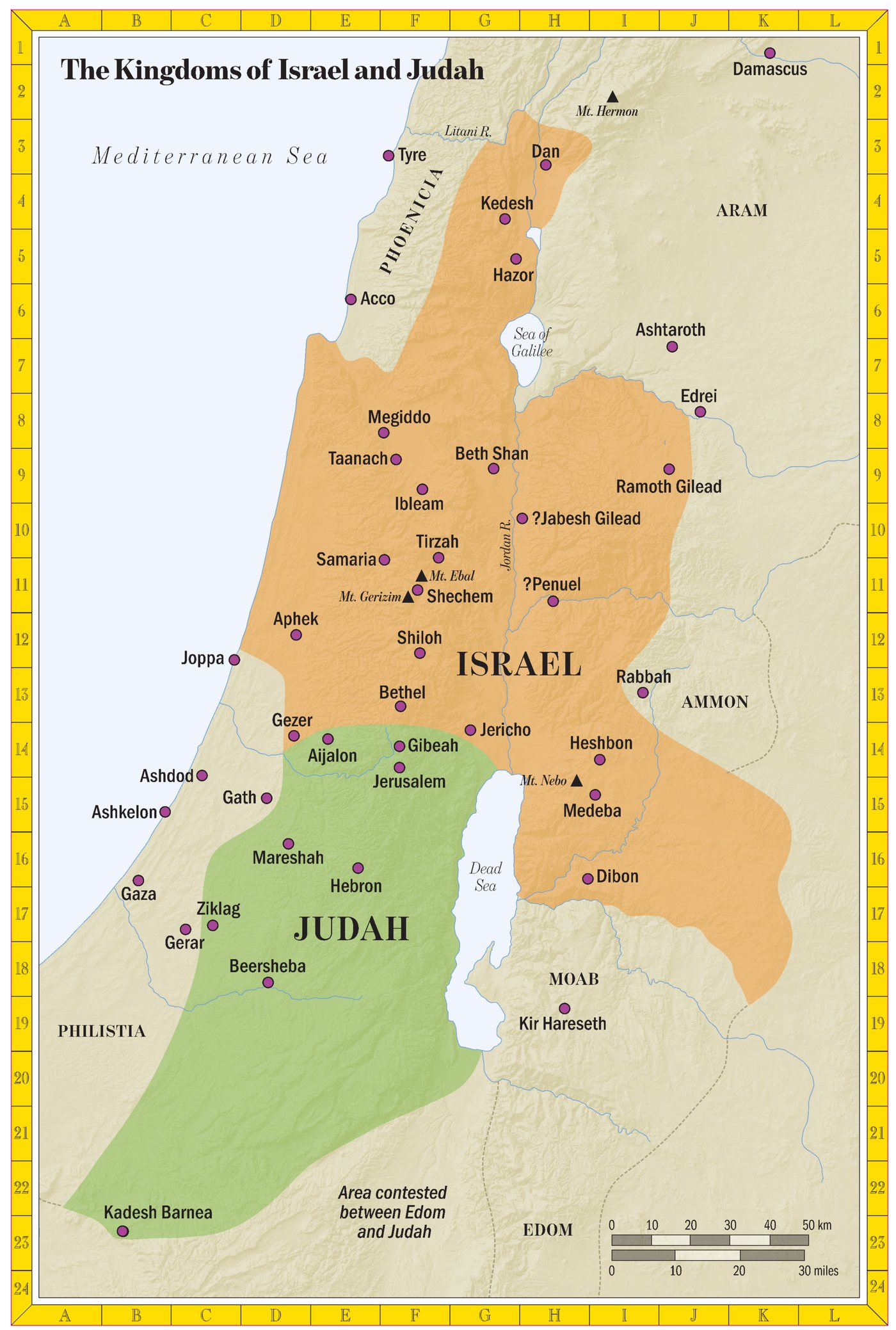 The Kingdoms of Israel and Judah