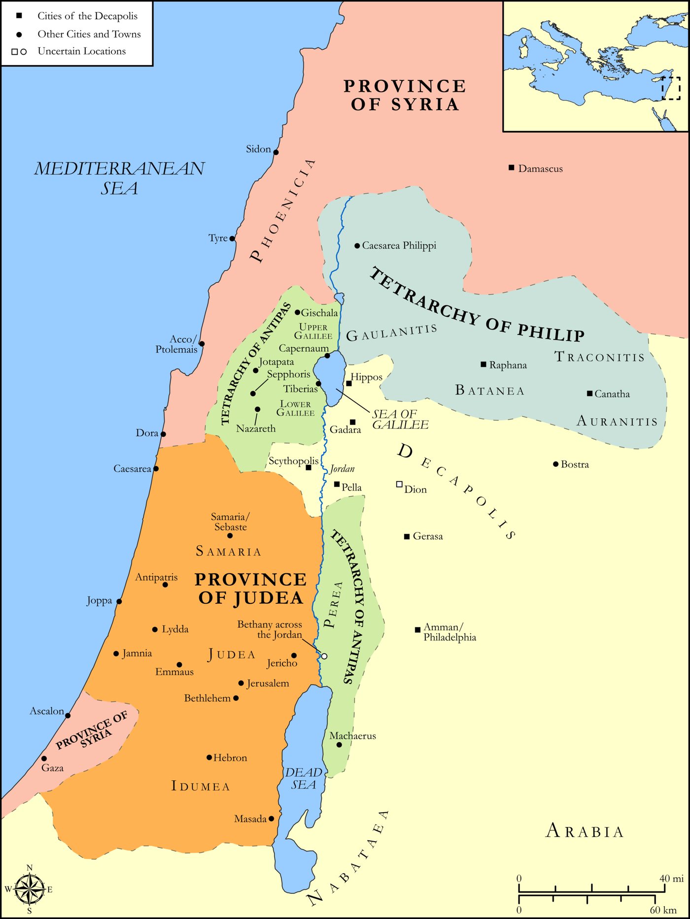 The Levant in New Testament Times